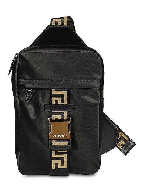 versace rucksack klein|Versace backpacks for men.